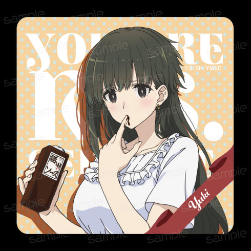 『君は冥土様。』ラバーマットコースター【雪 C】
